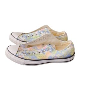 NWOT Converse All Star women's size 8 mens size 6 floral shoes